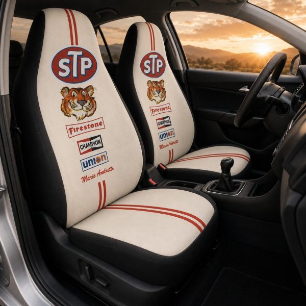 Mario Andretti Racing Car Seat Covers 1967 Collection – Andretti Indianapolis 500 Racing Team
