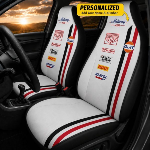 Michael Delaney Racing Car Seat Covers Costume 1971 Porsche 917K Gulf Le Mans 01