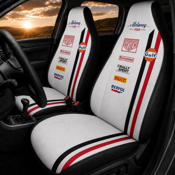 Michael Delaney Racing Car Seat Covers Costume 1971 – Porsche 917K Gulf Le Mans