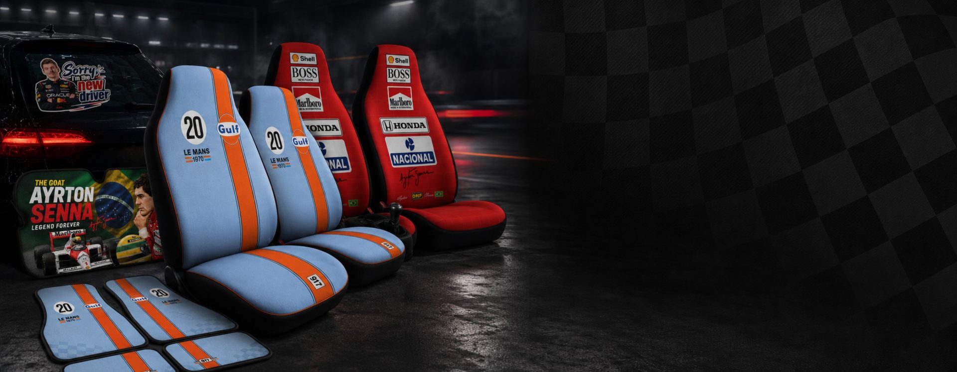 New Racing Custome Banner