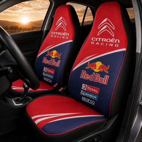 Ogier Racing Car Seat Covers 2019 Citroen Racing WRC Rally Championship