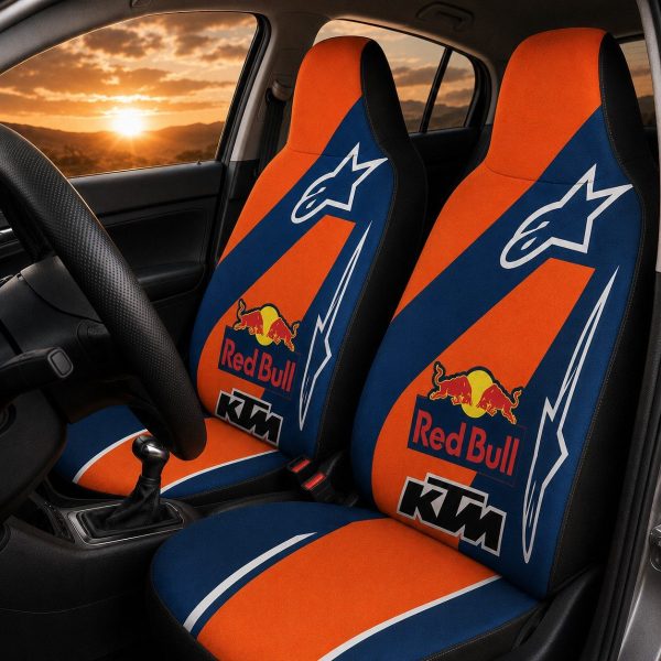 RB KTM Factory Racing Costume Car Seat Covers MGP Championship