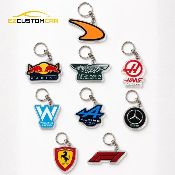 Racing Team Keychain Collection Racing Team Keychain Collection