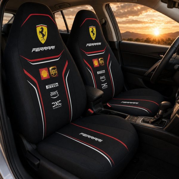 SF Racing Car Seat Covers Livery For Fans