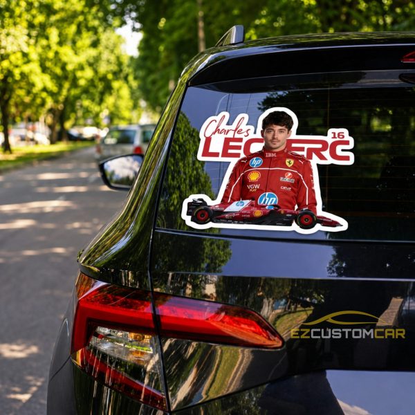 Saint Charles Car Accessories Racing Car Sticker