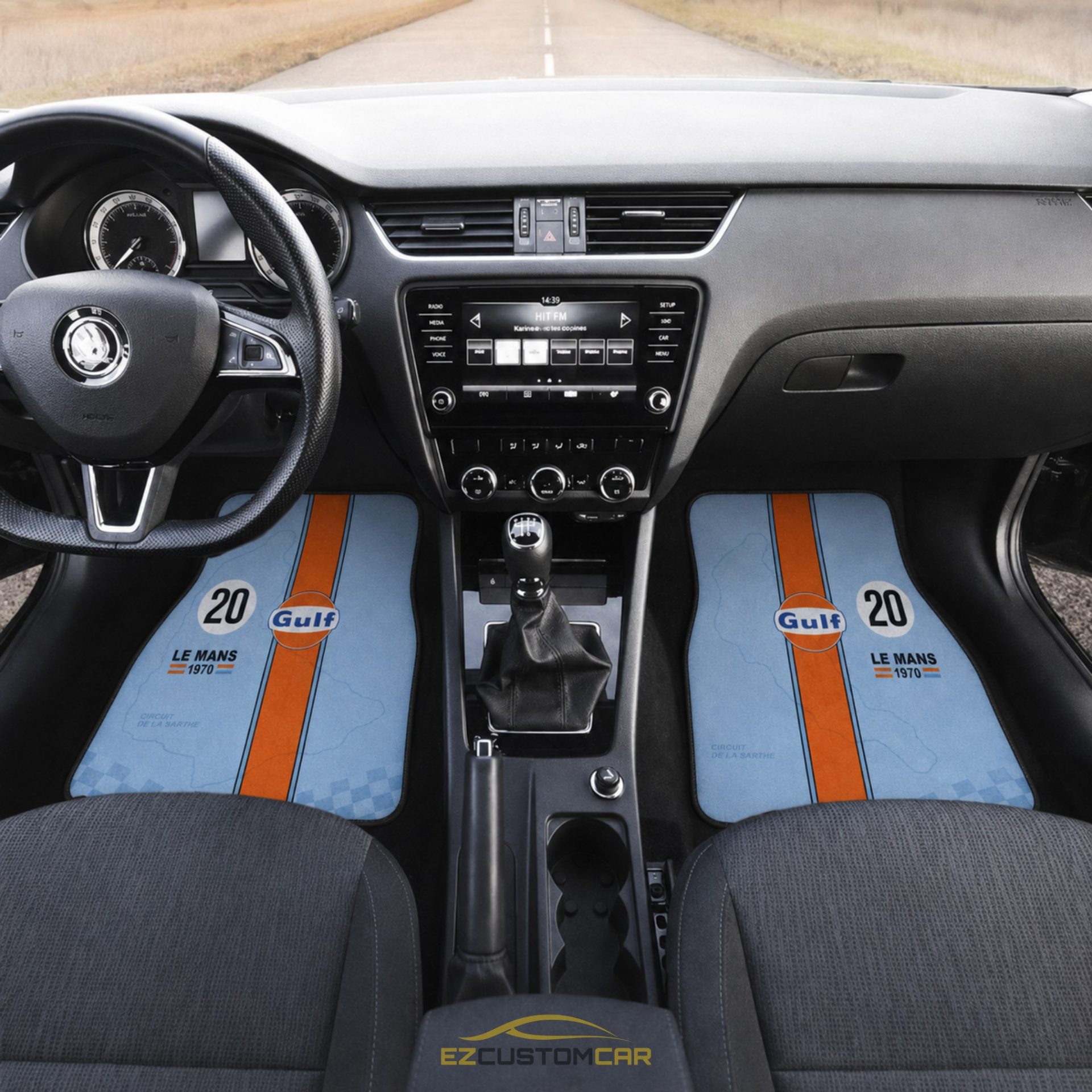 Custom car floor mats