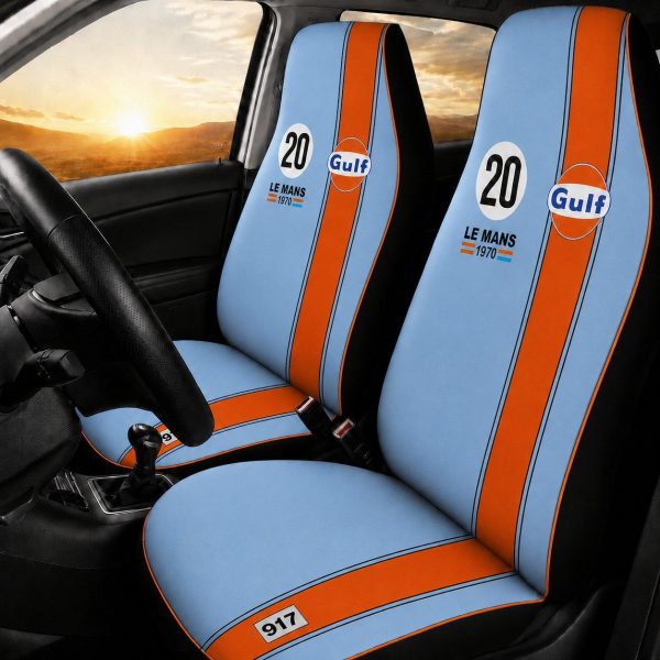 Gulf Steve McQueen Le Mans Porsh 917 Racing PODIUM SET