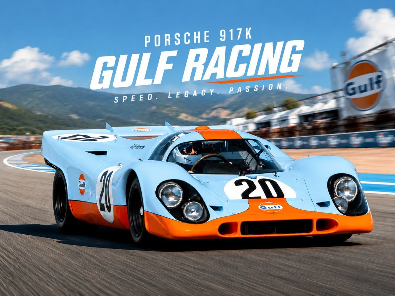 Porsche 917K Gulf Racing, browse all designs